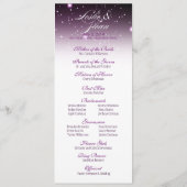 Het betoverende Nachtelijke Weddenschap Programma Programmakaart (Achterkant)