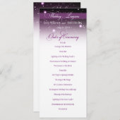 Het betoverende Nachtelijke Weddenschap Programma Programmakaart (Voorkant / Achterkant)