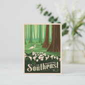 Het betoverende zuidoosten | Verenigde Staten Briefkaart (Staand voorkant)