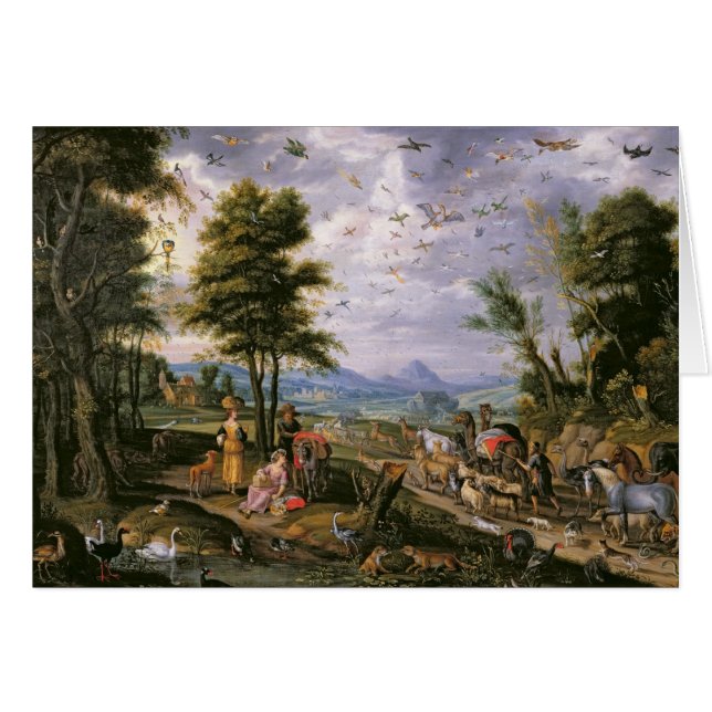 Het betreden van de Ark (Voorkant Horizontaal)