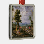 Het betreden van de Ark Metalen Ornament (Rechts)