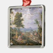 Het betreden van de Ark Metalen Ornament (Links)