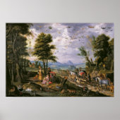 Het betreden van de Ark Poster (Voorkant)