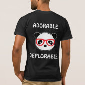 Het betreurenswaardige Beer van Panda - de Schatti T-shirt (Achterkant)