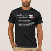 Het betreurenswaardige Beer van Panda - de Schatti T-shirt (Voorkant)