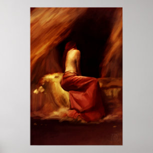 Het betreurenswaardige Klein Poster schilderen