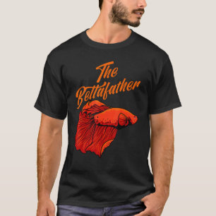Het bettafather Betta Fish Aquarist Aquarium T-shirt
