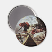 Het beursgenote van Odysseus leidt de vee Magneet (Voorkant / Achterkant)