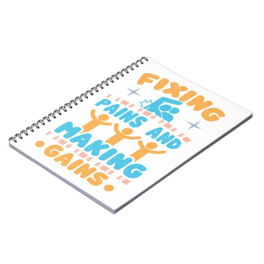 Het bevestigen van Panden en het Maken Gains Notitieboek (Linkerzijde)