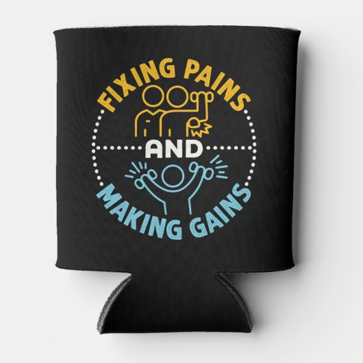 Het bevestigen van Pijn en het Maken van Gaten Fys Blikjeskoeler (Voorkant)