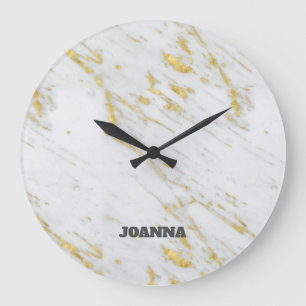 Het Bevlekte Goud met monogram schittert Grote Klok