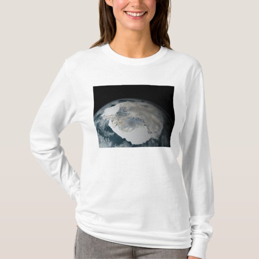 Het bevroren continent Antarctica T-shirt (Voorkant)