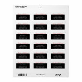 Het bewegen van Aankondiging Nieuwe Stickers van h (Full Sheet)