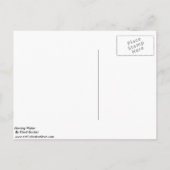 Het bewegende water van Klimt Gustav Aankondigingskaart (Achterkant)