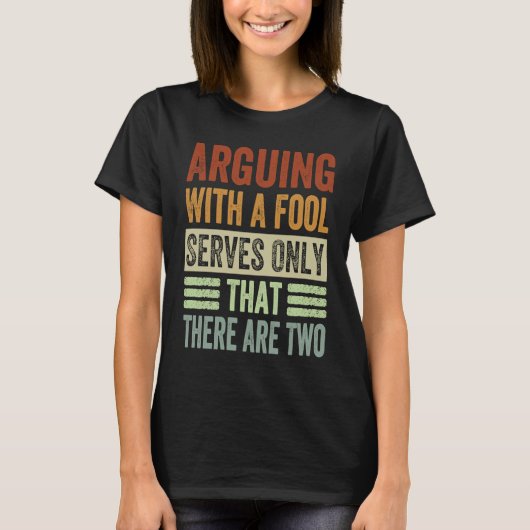 Het beweren met een wolkenserven slechts dat er tw t-shirt (Voorkant)