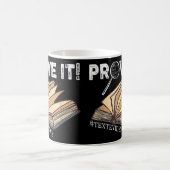 Het bewijs van de Tekst van het Bewijs Unisex van Koffiemok (Center)