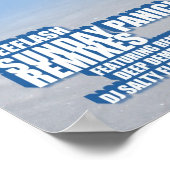 Het bewijs van het Sleeve van het verslag: Zondag Poster (Hoek)