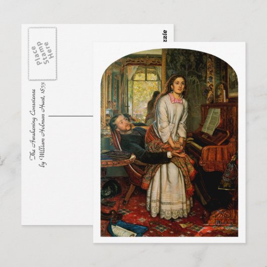 Het bewustwordingsgeweten briefkaart (Voorkant / Achterkant)