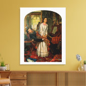 Het bewustwordingsgeweten canvas afdruk (Insitu (Woonkamer))