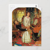 Het bewustwordingsgeweten van William Holman Hunt Briefkaart (Voorkant / Achterkant)