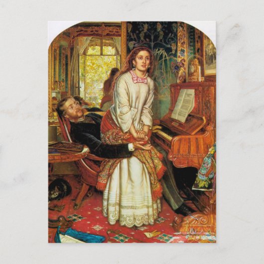 Het bewustwordingsgeweten van William Holman Hunt Briefkaart (Voorkant)