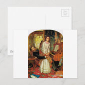 Het bewustwordingsgeweten van William Holman Hunt Briefkaart (Voorkant / Achterkant)