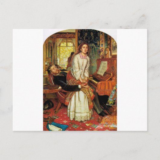 Het bewustwordingsgeweten van William Holman Hunt Briefkaart (Voorkant)
