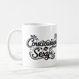 Het bewustzijn is sexy new age koffiemok