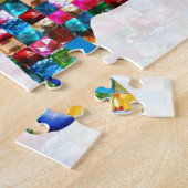 Het bewustzijn van BUDDHA : Geleid in JEWELS Legpuzzel (Zijkant)