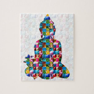 Het bewustzijn van BUDDHA : Geleid in JEWELS Legpuzzel