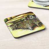 Het bezit van Optices Bier Onderzetter (Linkerzijde)