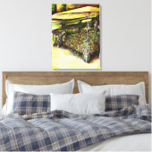 Het bezit van Optices Canvas Afdruk (Insitu (Slaapkamer))