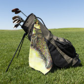 Het bezit van Optices Golfhanddoek (Groen)