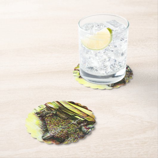 Het bezit van Optices Kartonnen Onderzetters (Insitu)