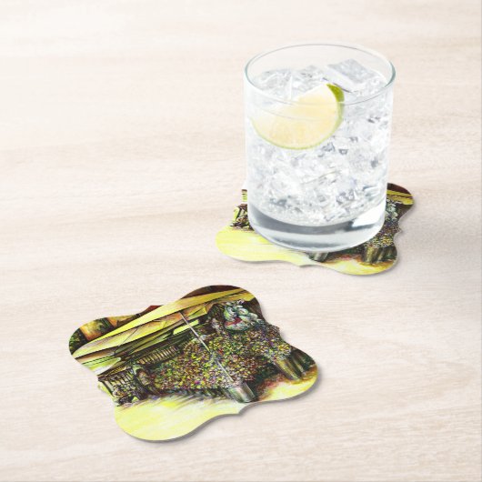 Het bezit van Optices Kartonnen Onderzetters (Insitu)