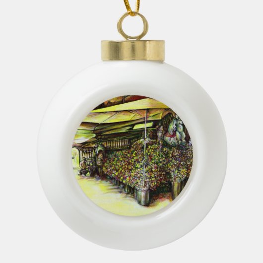 Het bezit van Optices Keramische Bal Ornament (Voorkant)