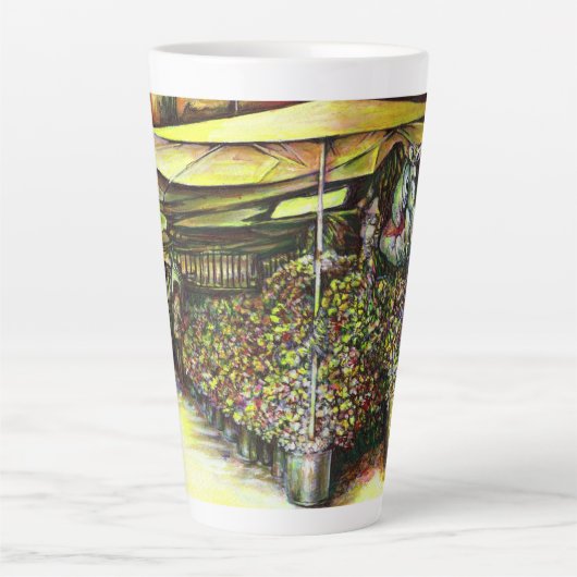 Het bezit van Optices Latte Mok (Voorkant)