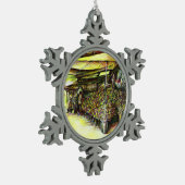 Het bezit van Optices Tin Sneeuwvlok Ornament (Links)