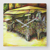 Het bezit van Optices Vierkante Klok (Voorkant)