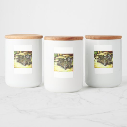 Het bezit van Optices Voedselcontainer Etiket (Flessen)