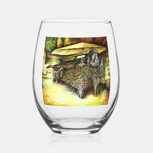 Het bezit van Optices Wijnglas Zonder Voet (Voorkant)