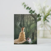 HET BEZOEK BRIEFKAART (Staand voorkant)