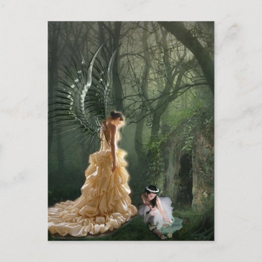 HET BEZOEK BRIEFKAART (Voorkant)