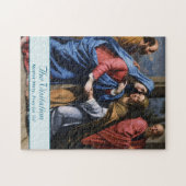 Het bezoek legpuzzel (Horizontaal)