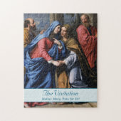 Het bezoek legpuzzel (Verticaal)