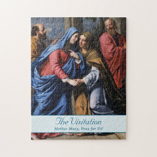 Het bezoek legpuzzel (Verticaal)