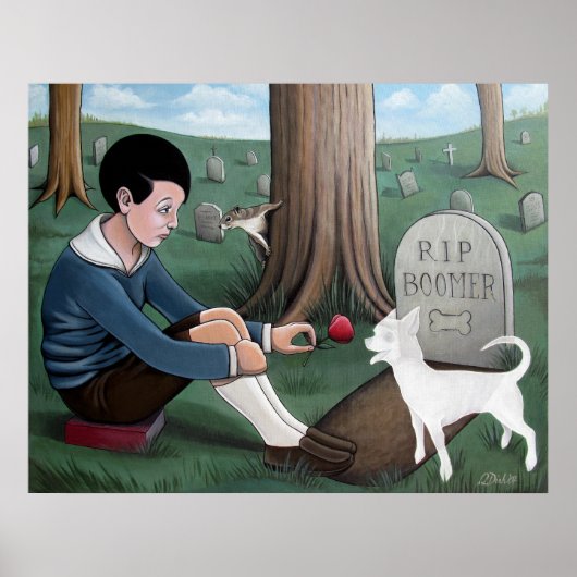 Het bezoek poster (Voorkant)