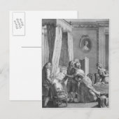 Het bezoek van de arts van Boson Briefkaart (Voorkant / Achterkant)