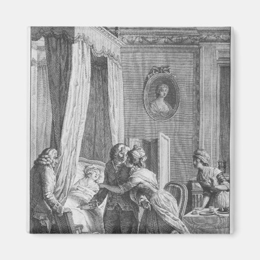 Het bezoek van de arts van Boson Magneet (Voorkant)