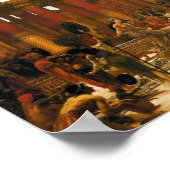 Het bezoek van de koningin van Sheba aan koning So Poster (Hoek)